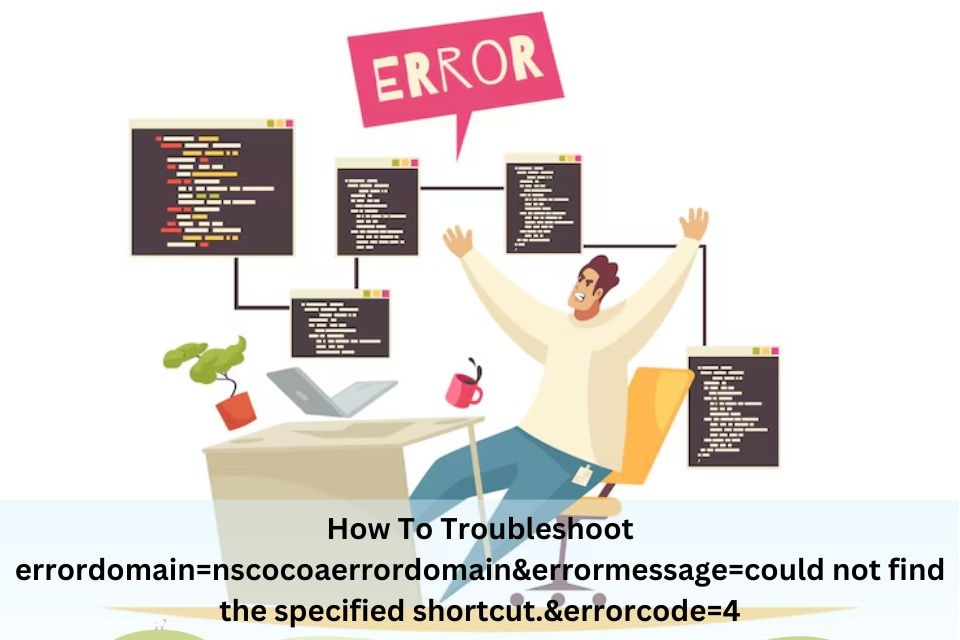 errordomain=nscocoaerrordomain&errormessage=could not find the specified shortcut.&errorcode=4